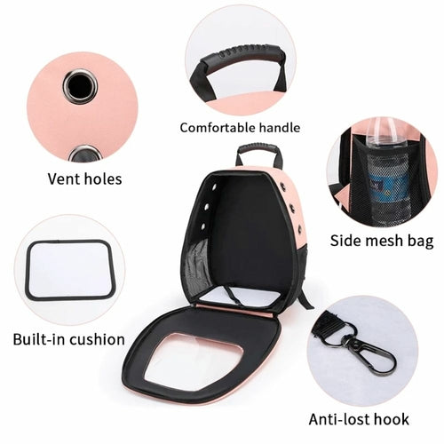 Deluxe Travel Airline-Approved Dog & Cat Carrier Backpack™