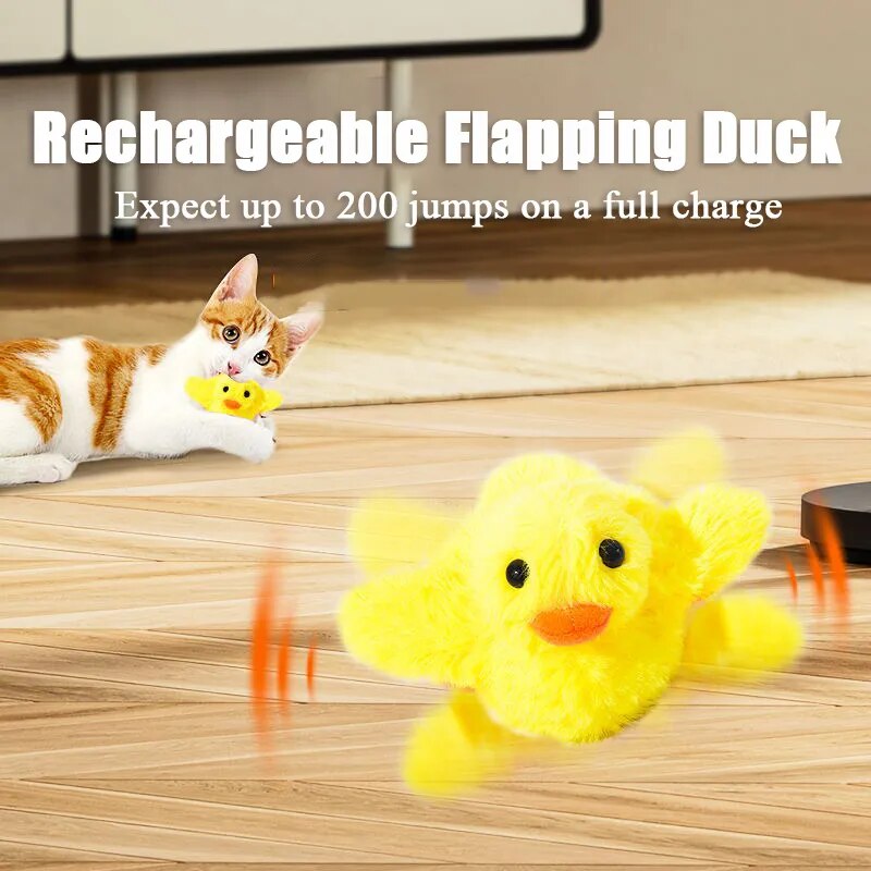 Quacking Duck Interactive Cat Toy™