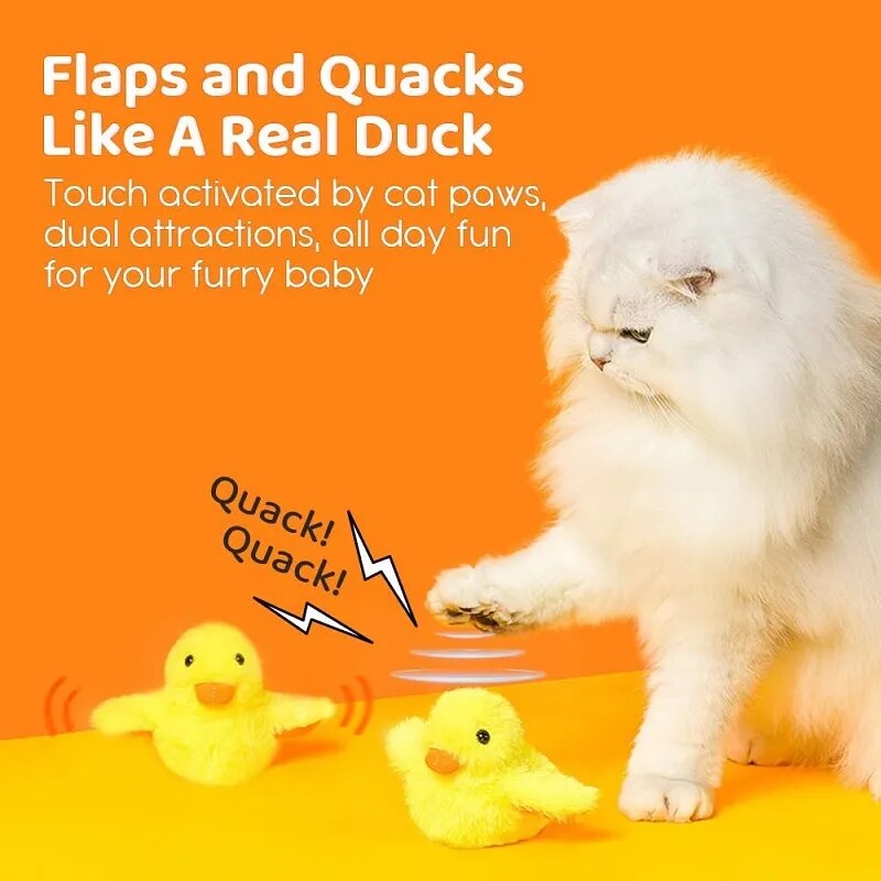 Quacking Duck Interactive Cat Toy™